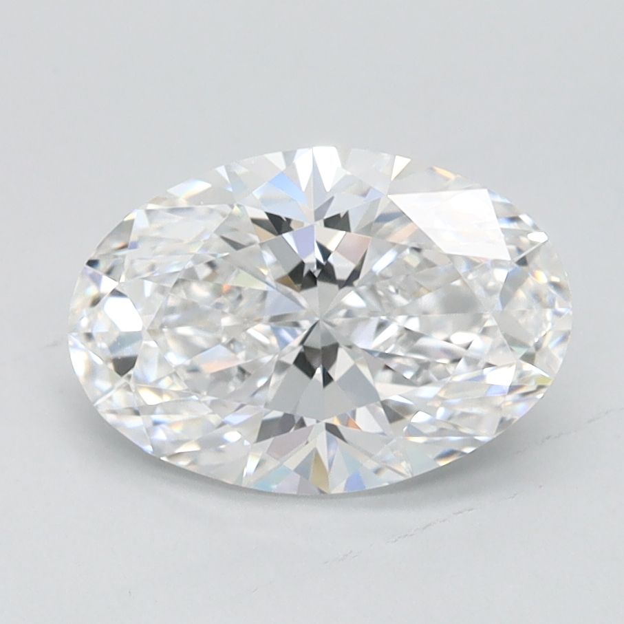 1.23 ct. oval Lab Grown Diamond front image