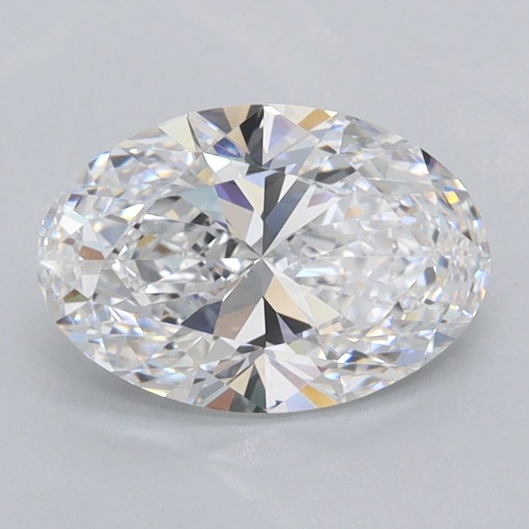 1.22 ct. oval Lab Grown Diamond front image