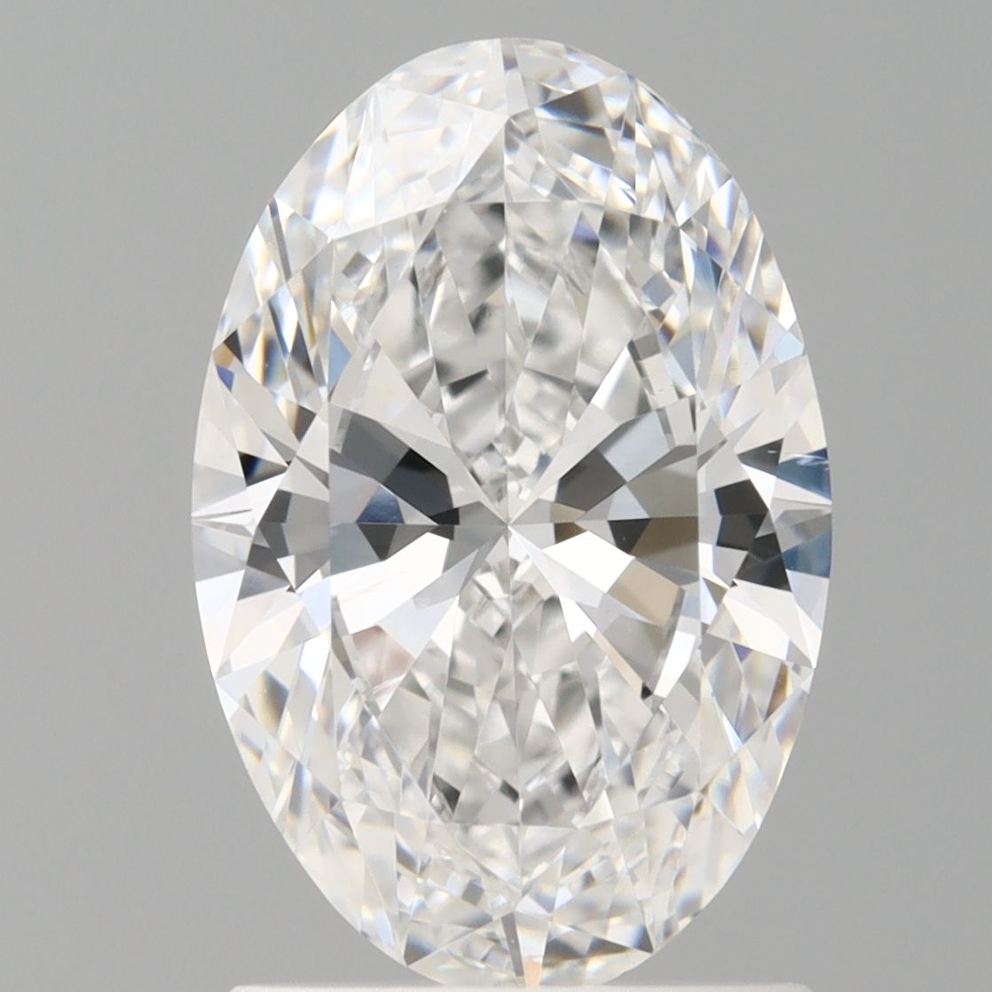 1.56 ct. oval Lab Grown Diamond front image