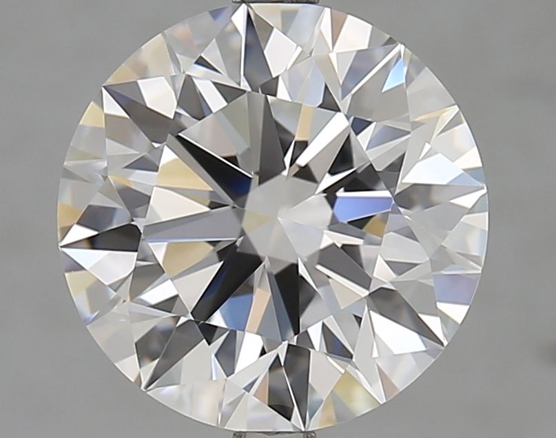 Diamant Rond 4.01 ct - Couleur D - Pureté VVS1