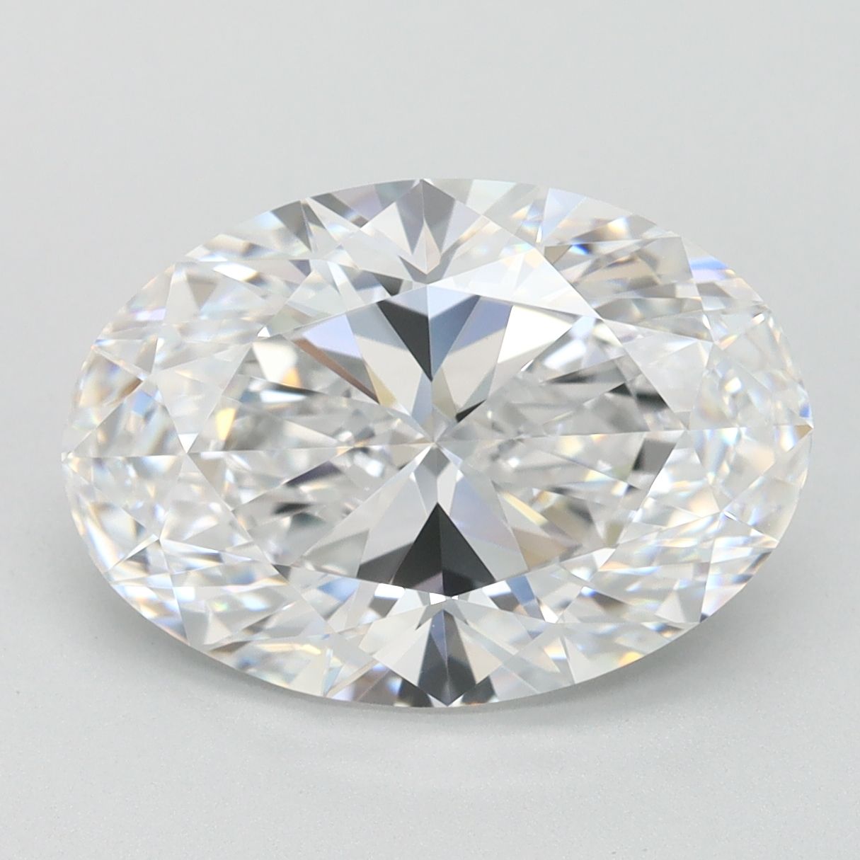 3.74 ct. oval Lab Grown Diamond front image