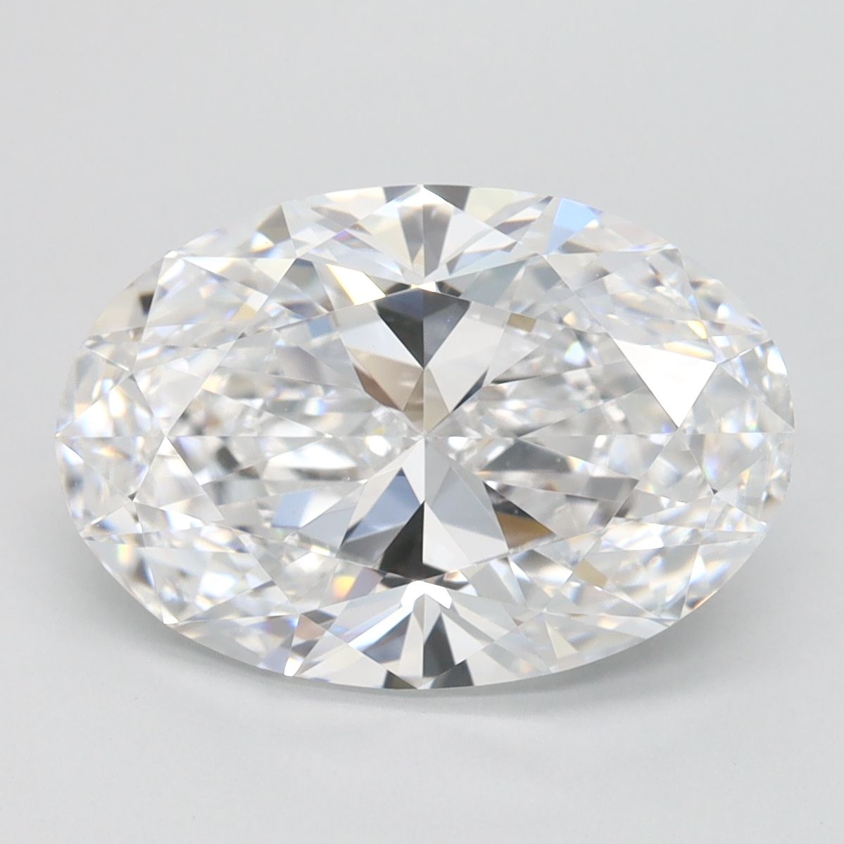3.35 ct. oval Lab Grown Diamond front image