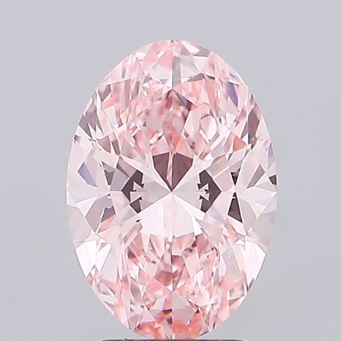 3.06 ct. oval Lab Grown Diamond front image