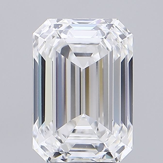 3.06 ct. emerald Lab Grown Diamond front image