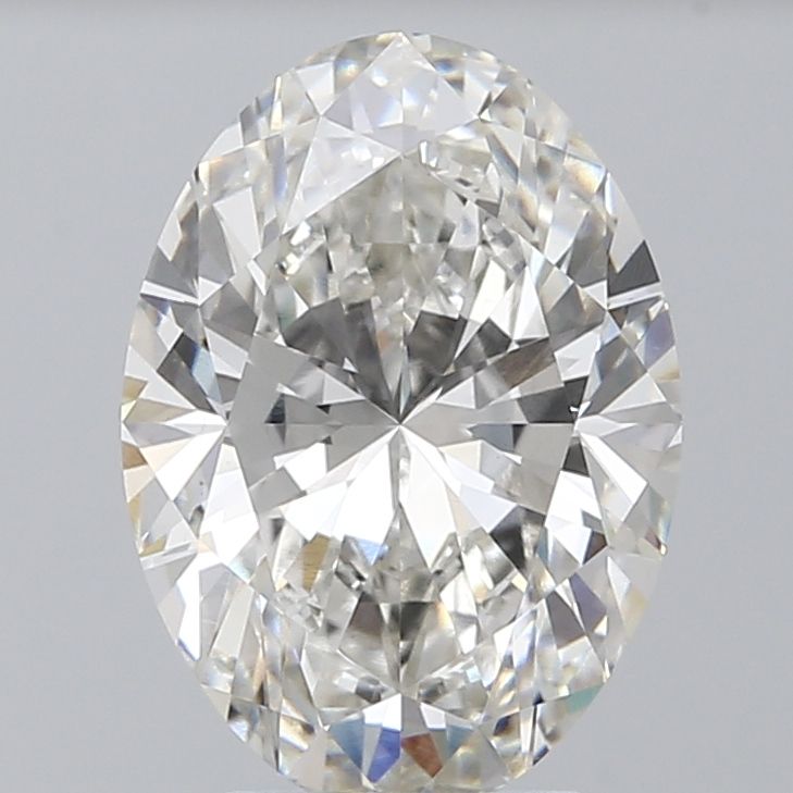 4.08 ct. oval Lab Grown Diamond front image