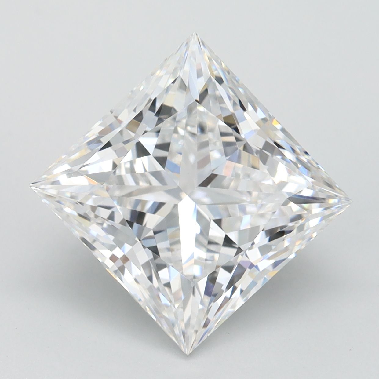 4.15 ct. princess Lab Grown Diamond front image