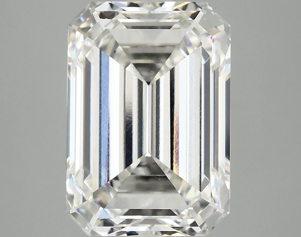 5.04 ct. emerald Lab Grown Diamond front image