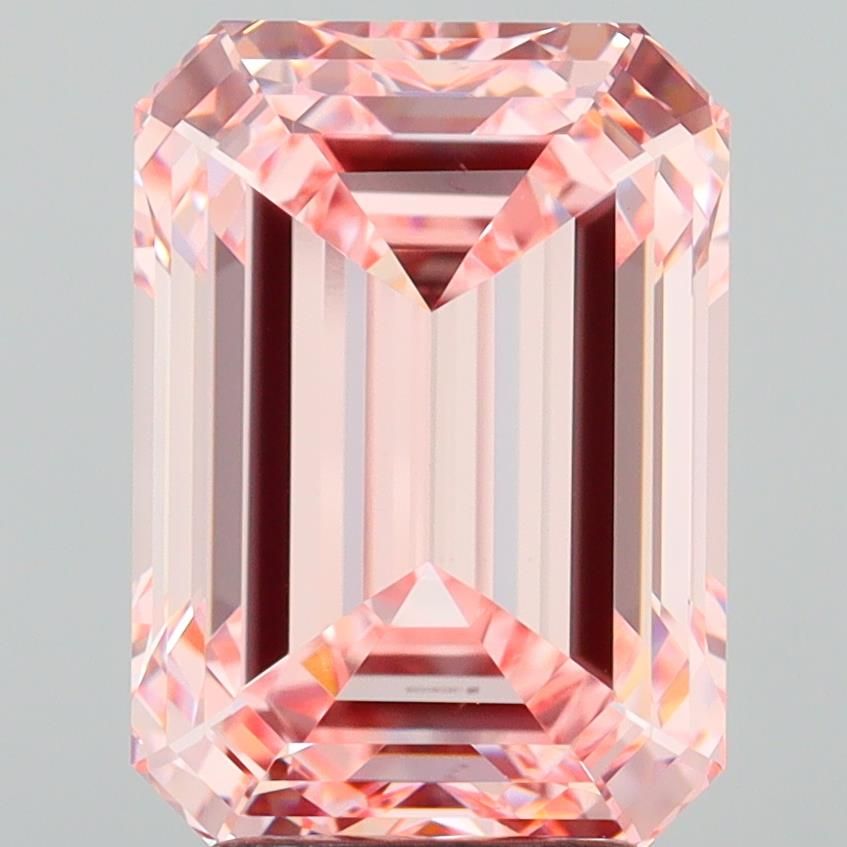 5.05 ct. emerald Lab Grown Diamond front image