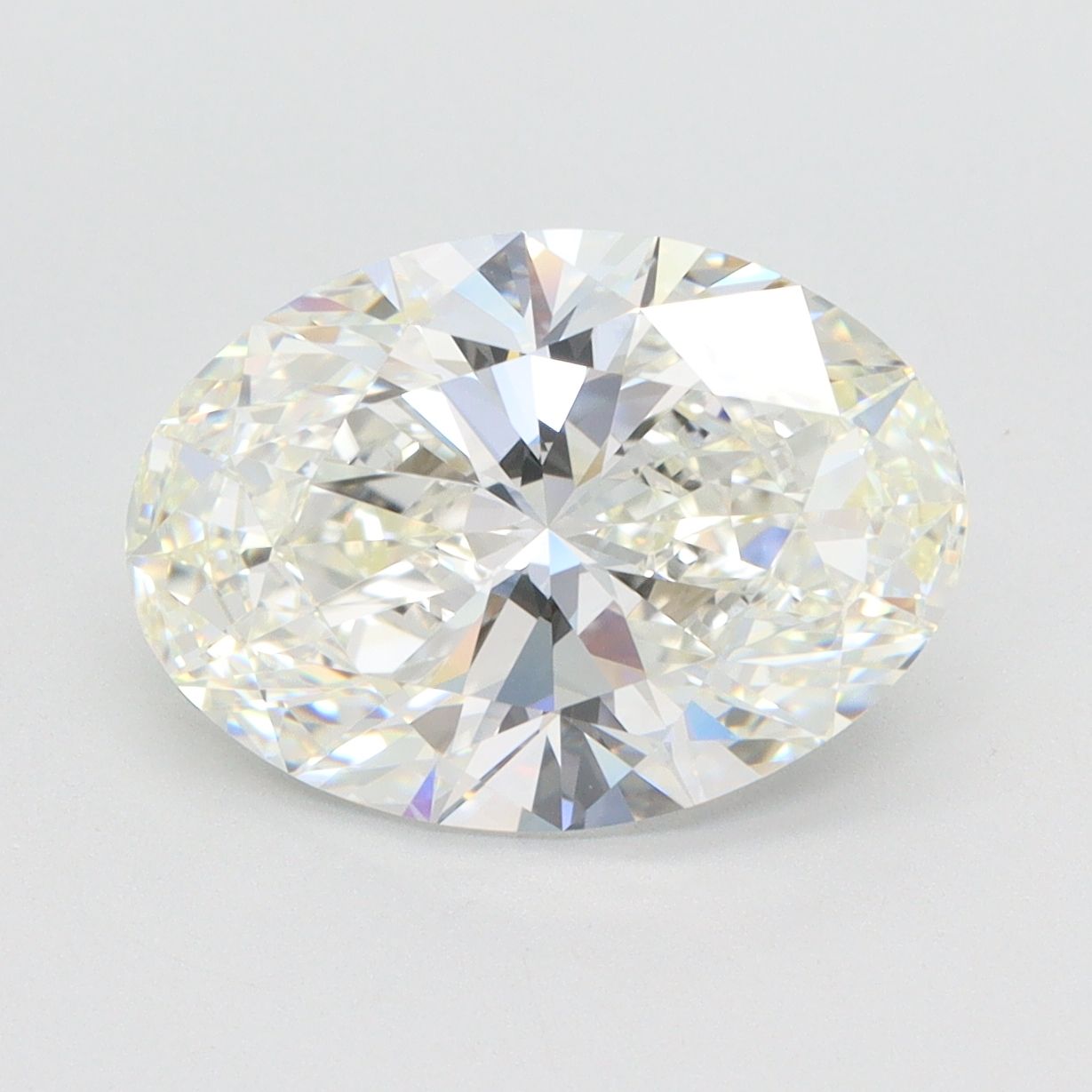 3.66 ct. oval Lab Grown Diamond front image