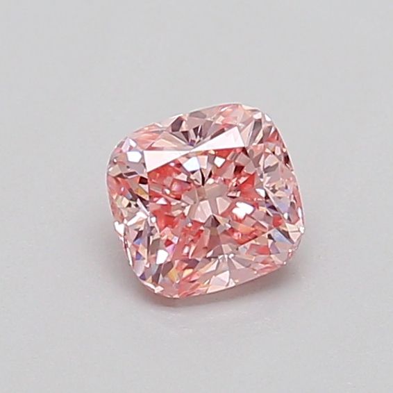 0.42 CT Fancy Intense Pink CUSHION MODIFIED