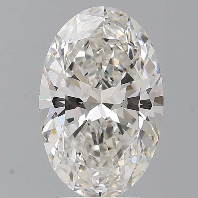 3.59 ct. oval Lab Grown Diamond front image