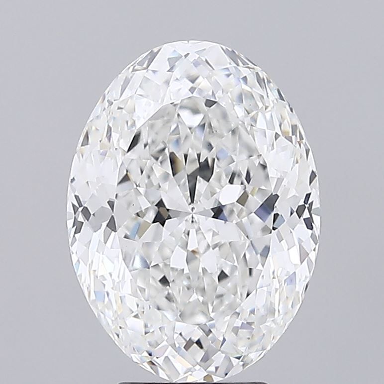 5.02 ct. oval Lab Grown Diamond front image