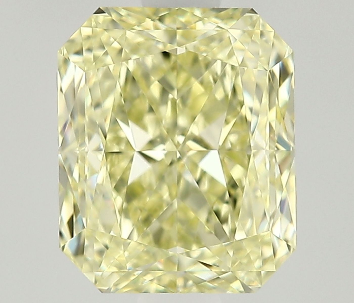 Diament 1.01 ct Fancy Light Yellow/IF