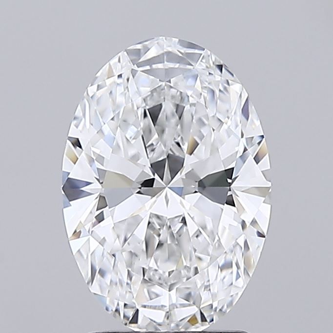2.01 ct. oval Lab Grown Diamond front image