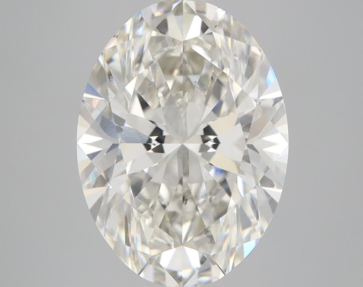 5.08 ct. oval Lab Grown Diamond front image