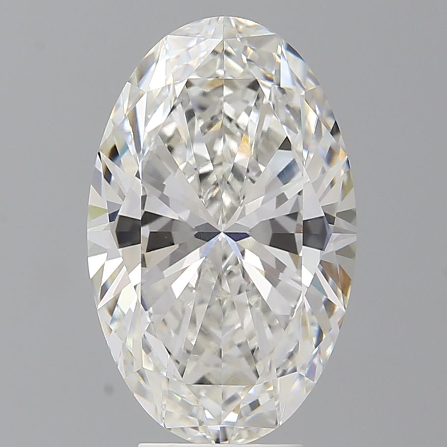 5.52 ct. oval Lab Grown Diamond front image