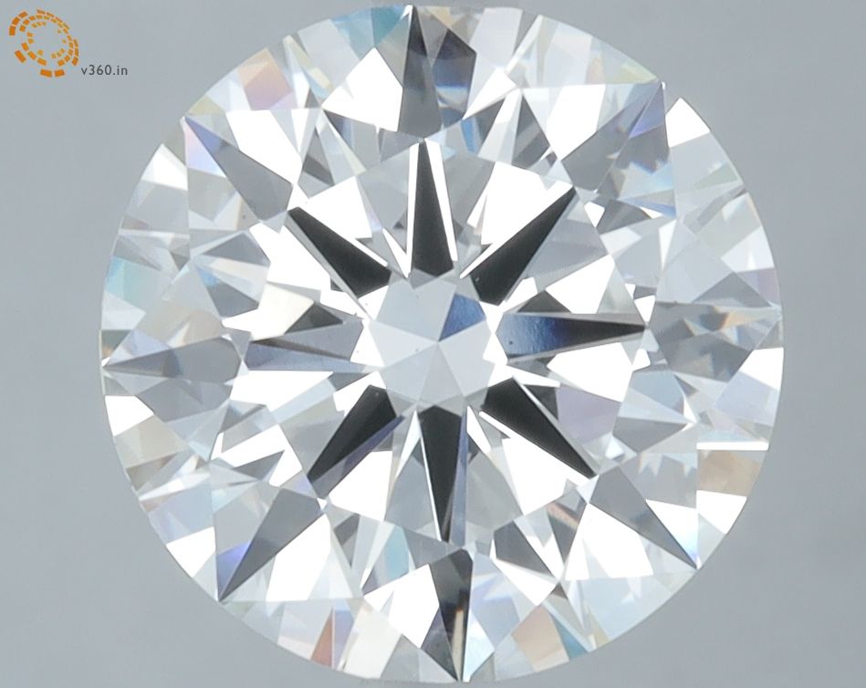 4.10 ct. round Lab Grown Diamond front image
