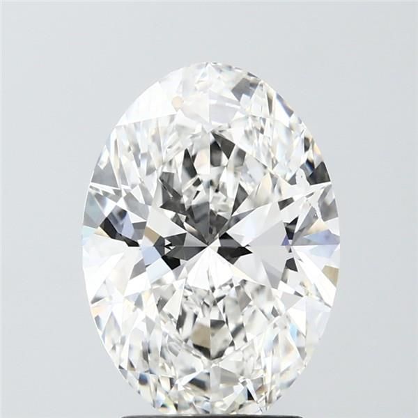 3.07 ct. oval Lab Grown Diamond front image