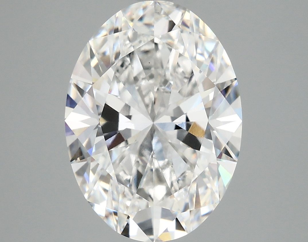 4.08 ct. oval Lab Grown Diamond front image