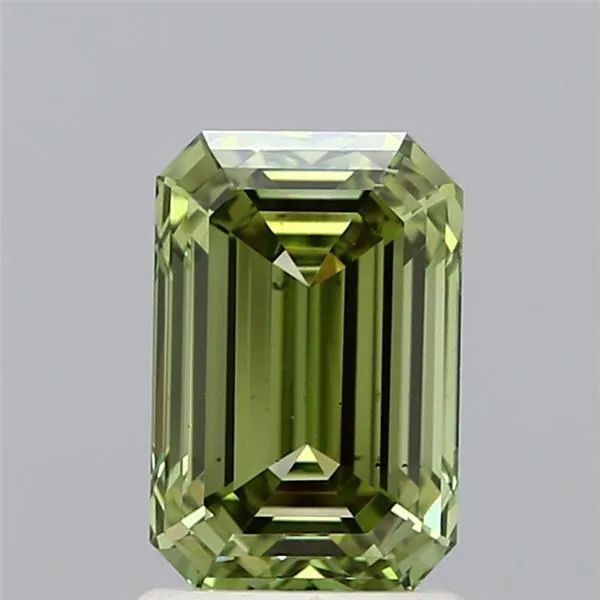 1.70 ct. emerald Lab Grown Diamond front image