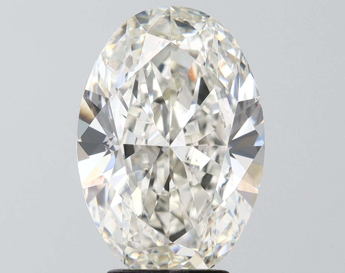 4.01 ct. oval Lab Grown Diamond front image