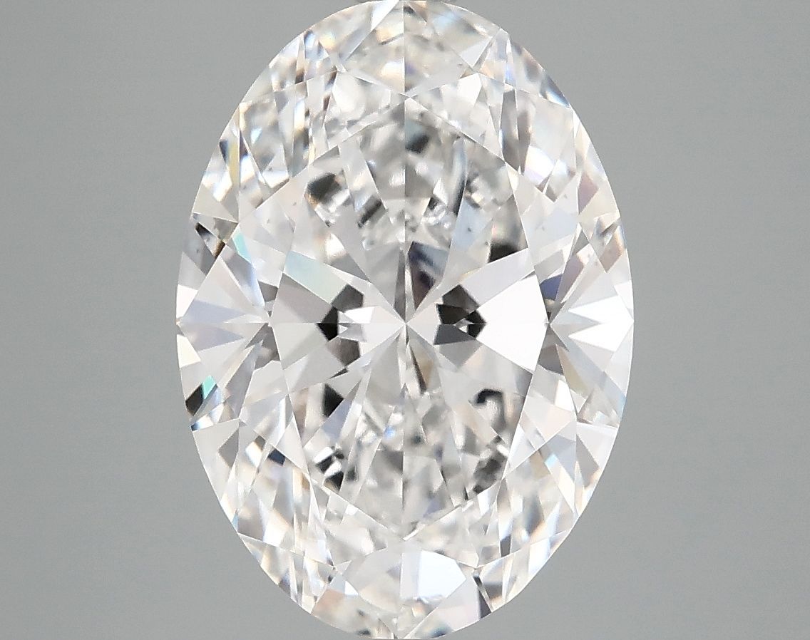 5.01 ct. oval Lab Grown Diamond front image