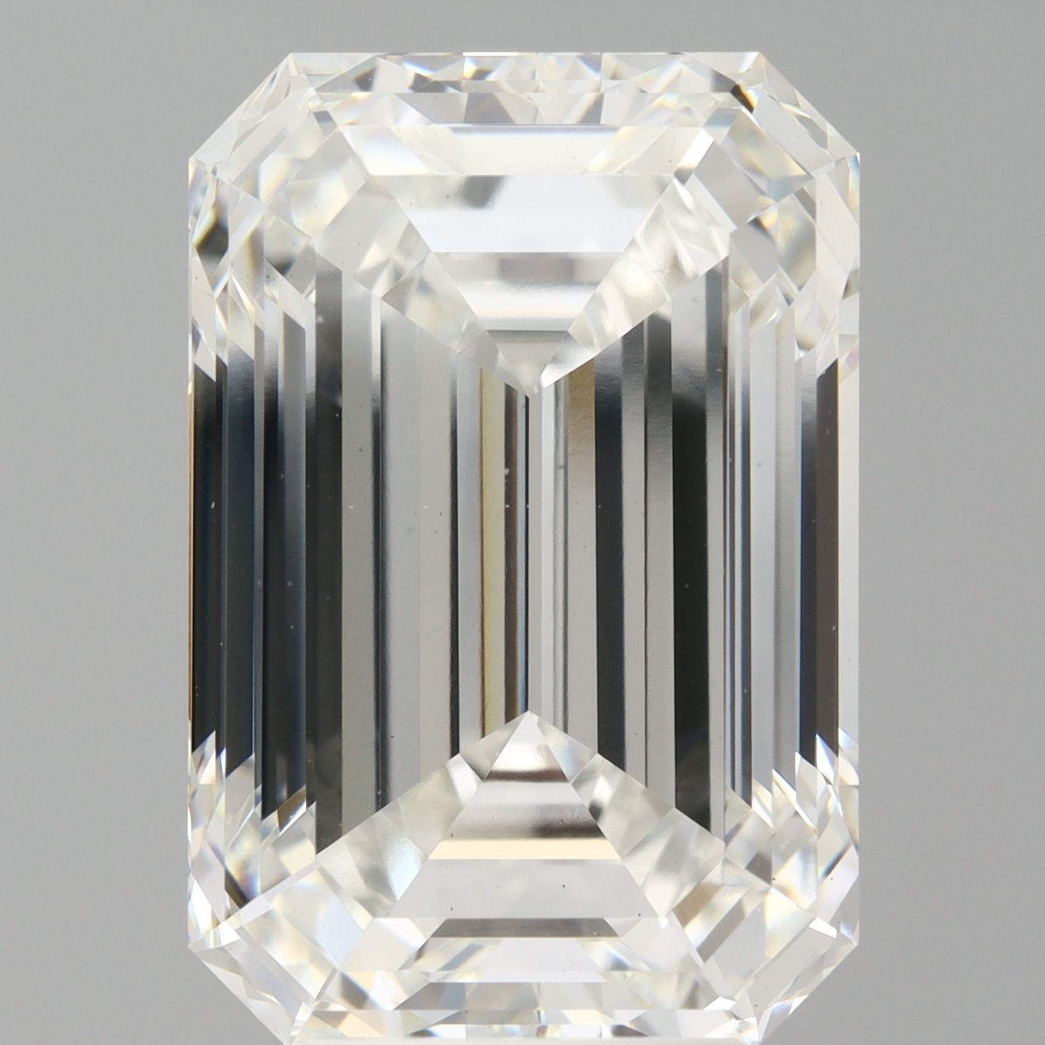 6.57 ct. emerald Lab Grown Diamond front image