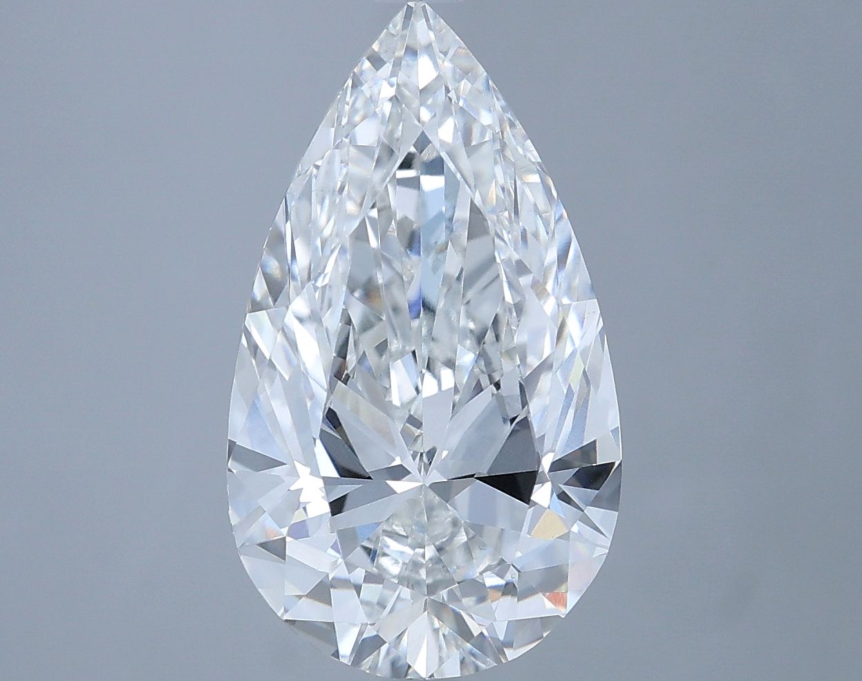 4.04 ct. pear Lab Grown Diamond front image