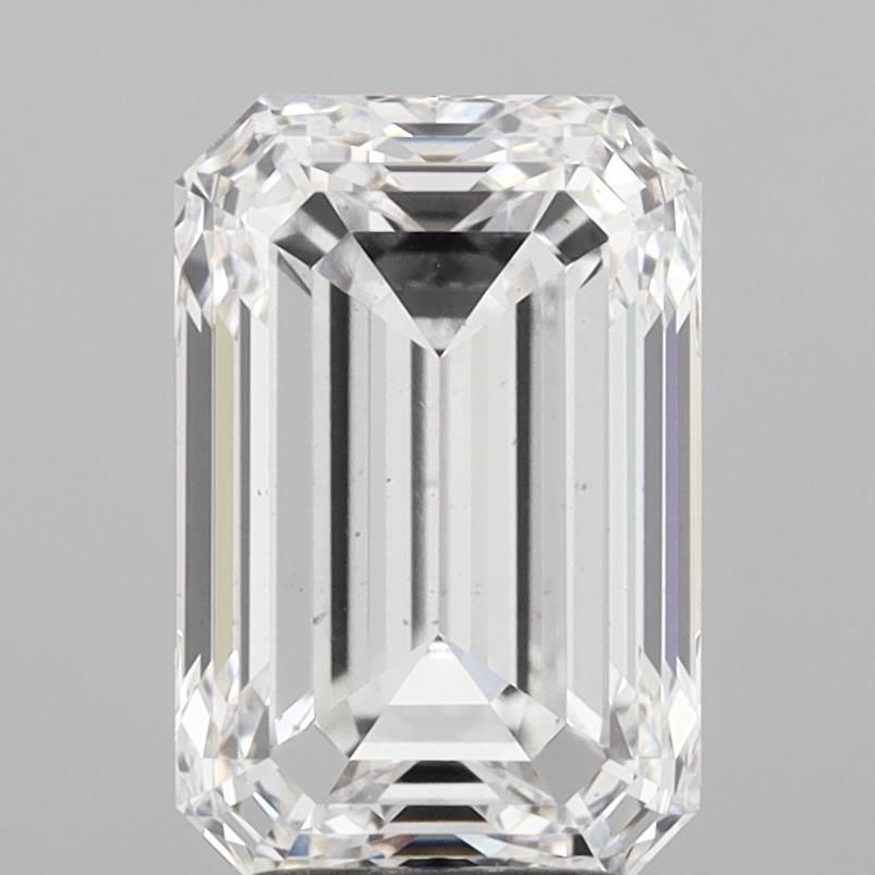 3.52 ct. emerald Lab Grown Diamond front image