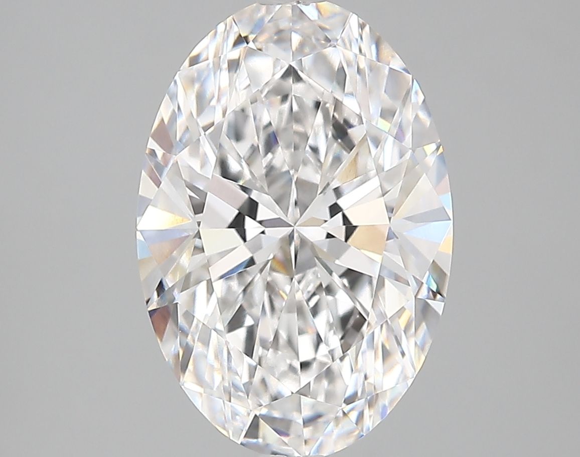 Diamant Ovale 4.22 ct - Couleur D - Pureté VVS1