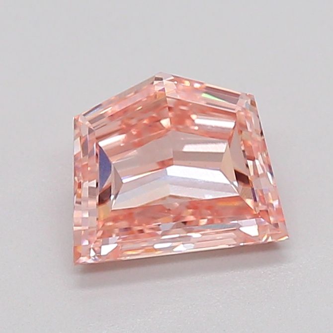 1.23 CT Fancy Brownish Orange PENTAGONAL