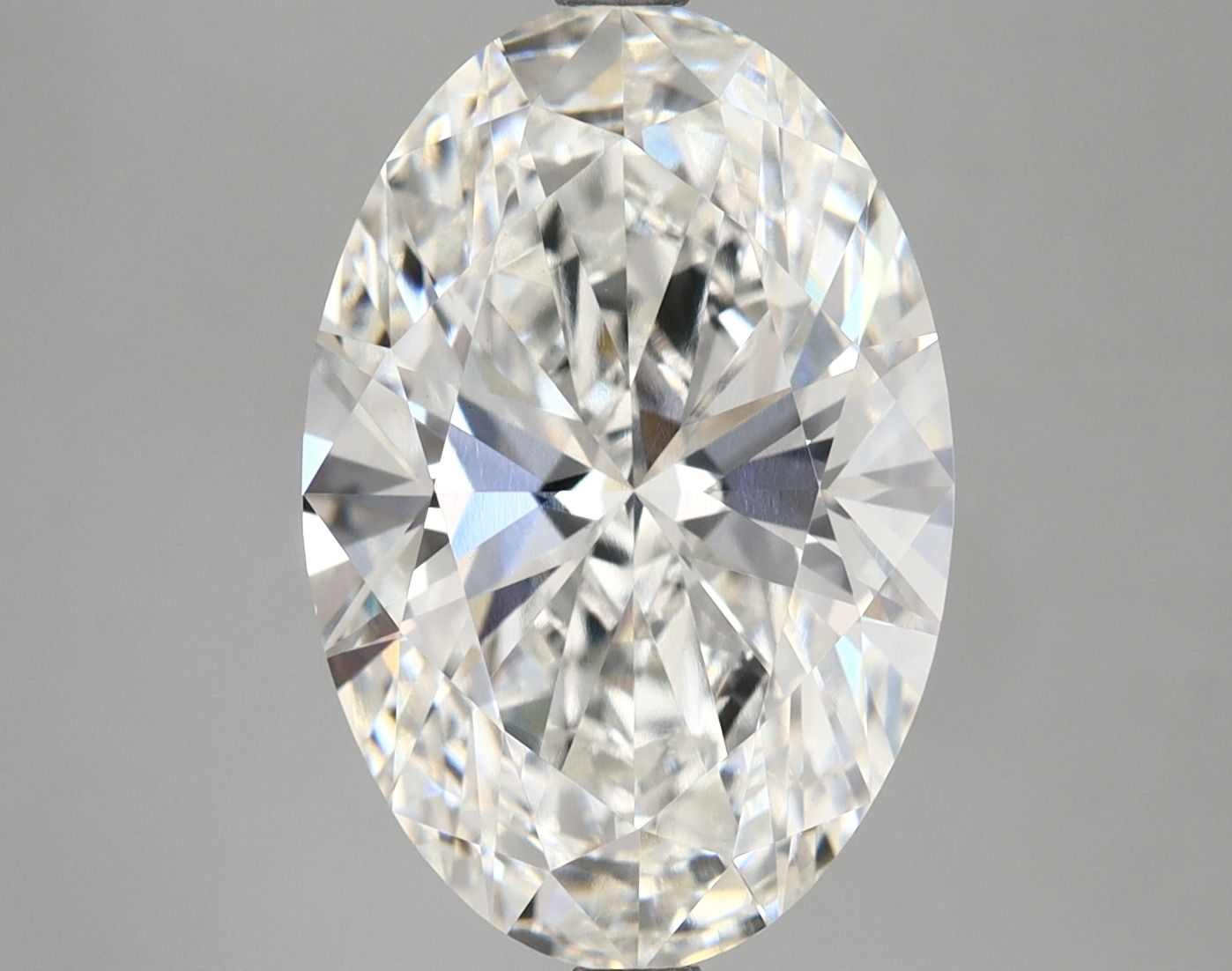6.04 ct. oval Lab Grown Diamond front image