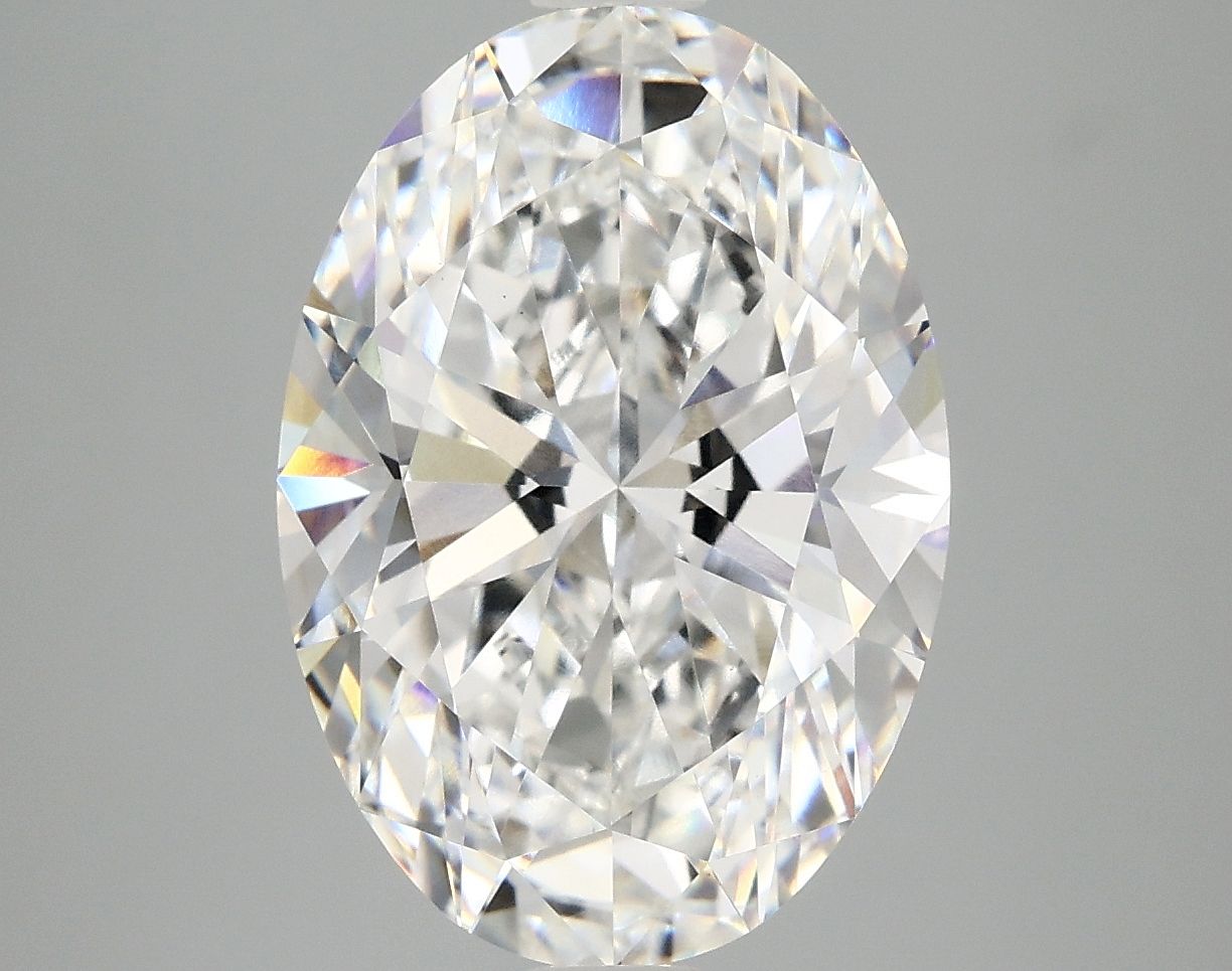 5.06 ct. oval Lab Grown Diamond front image