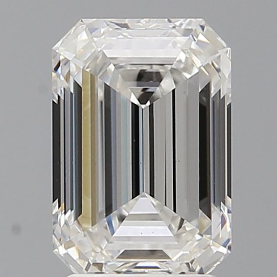 2.56 ct. emerald Lab Grown Diamond front image