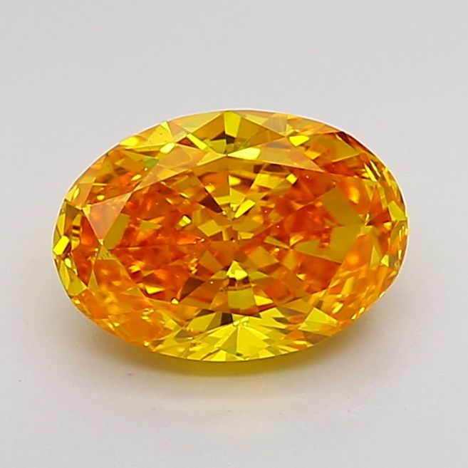 1.51 ct. oval Lab Grown Diamond front image