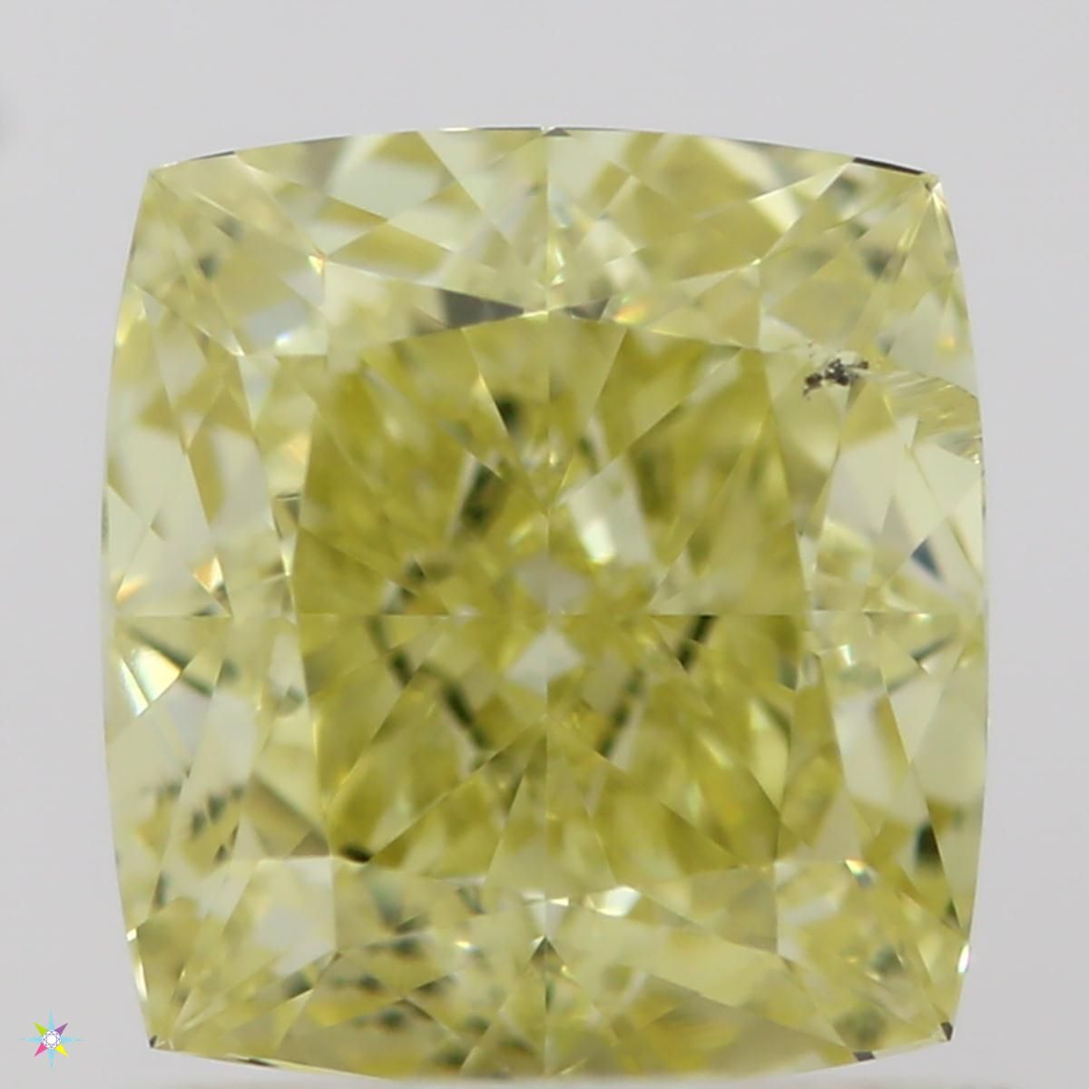 Diament 1.01 ct Fancy Yellow/SI2
