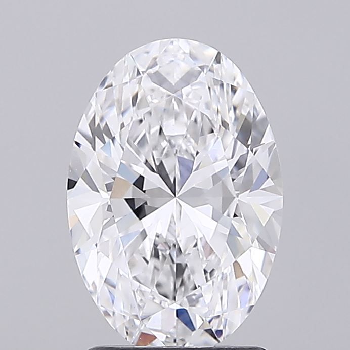 2.01 ct. oval Lab Grown Diamond front image