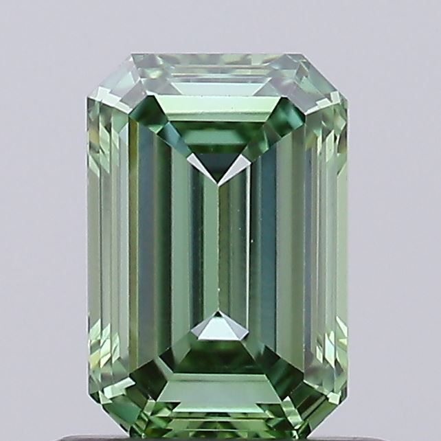 0.65 ct. emerald Lab Grown Diamond front image