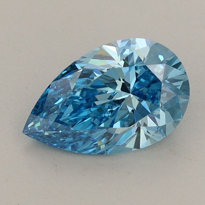 0.92 CT Fancy Vivid Blue PEAR