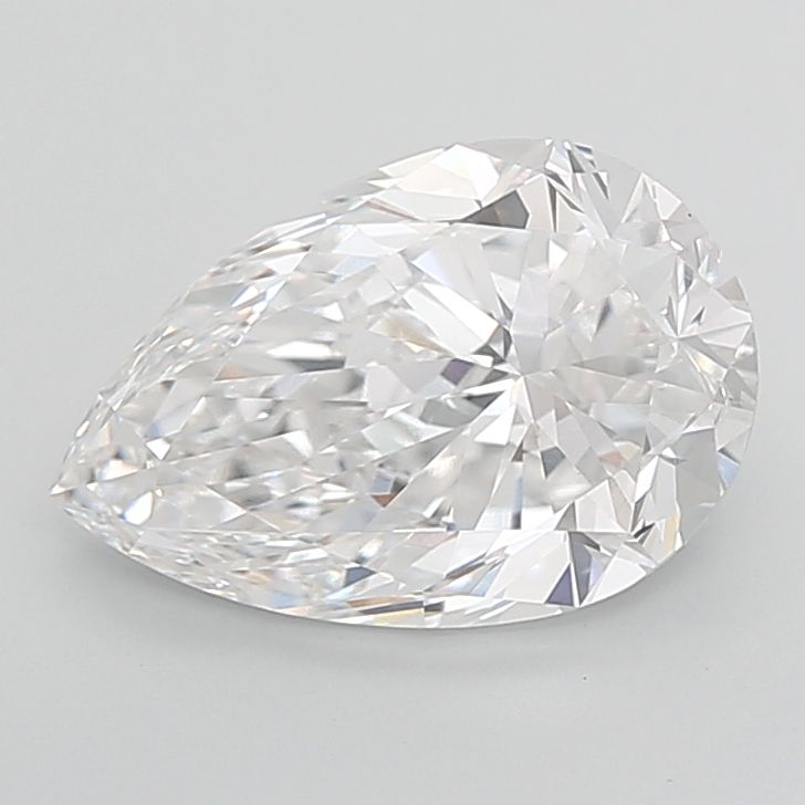 7.04 ct. pear Lab Grown Diamond front image