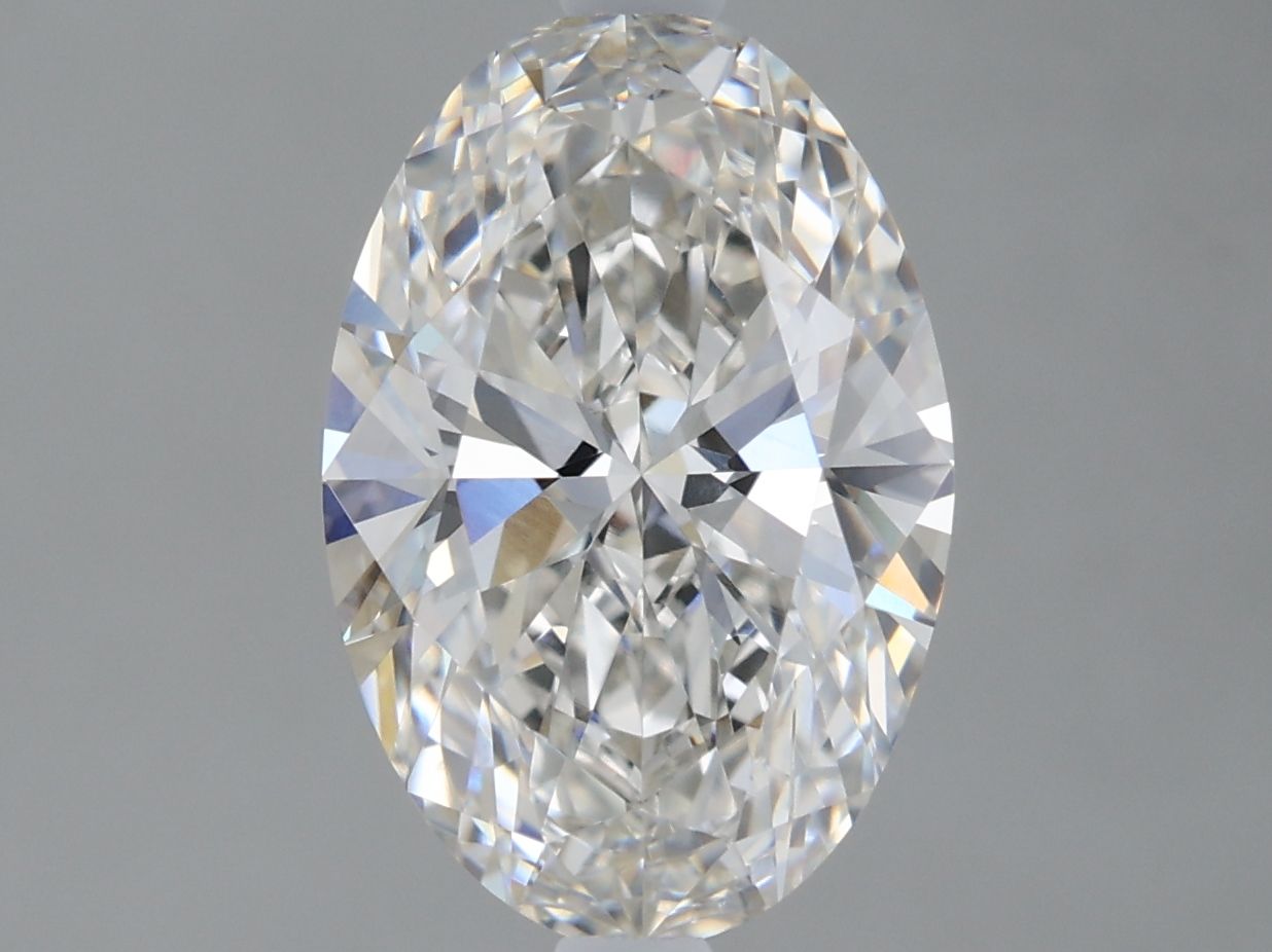 2.09 ct. oval Lab Grown Diamond front image