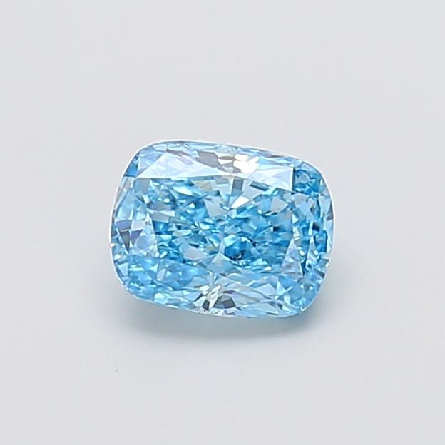 1.0 CT Fancy Vivid Blue CUSHION MODIFIED
