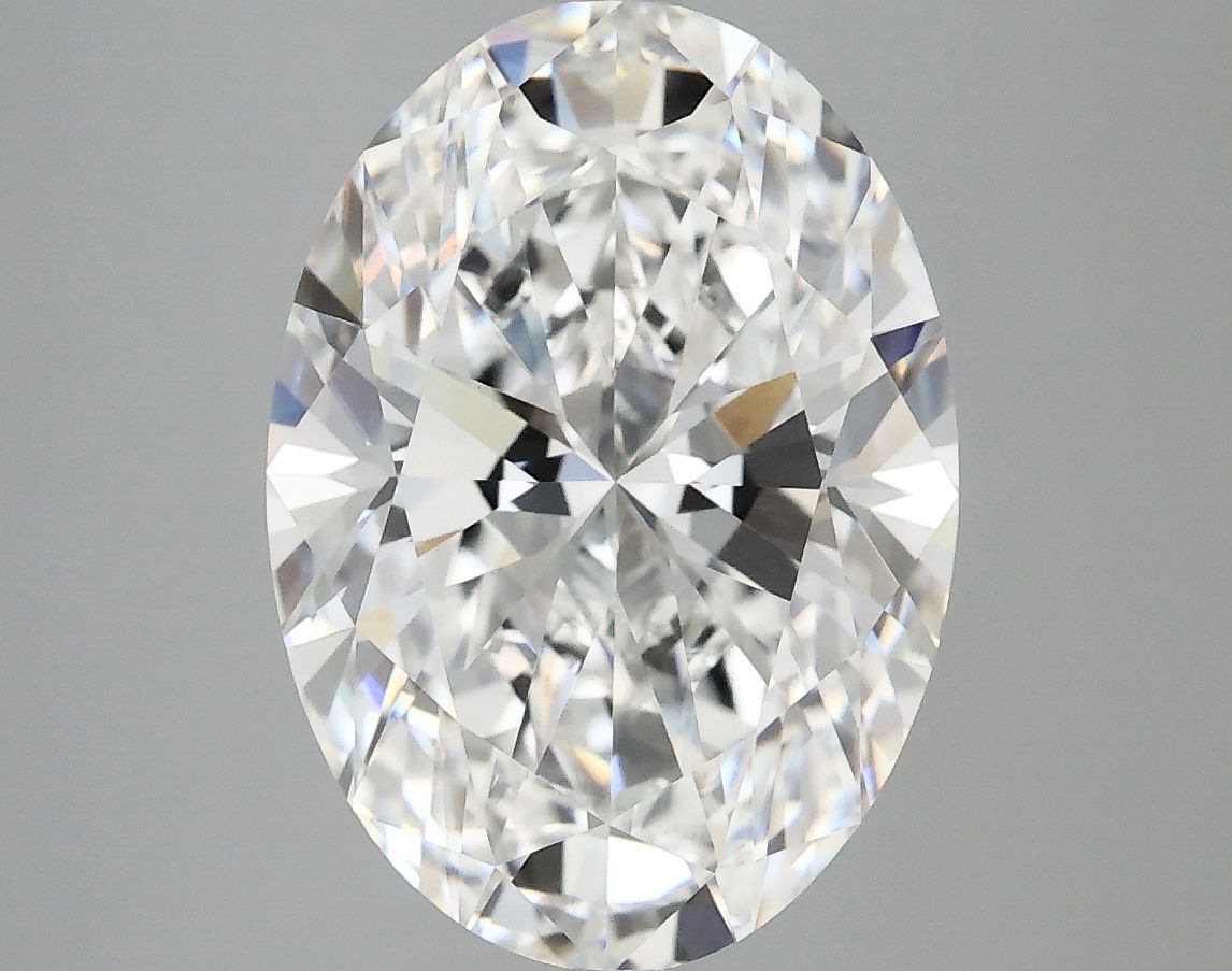 5.02 ct. oval Lab Grown Diamond front image