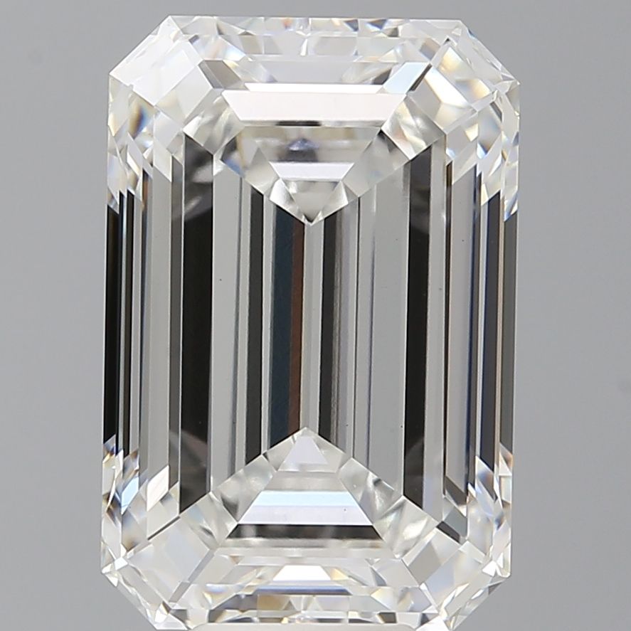 10.04 ct. emerald Lab Grown Diamond front image
