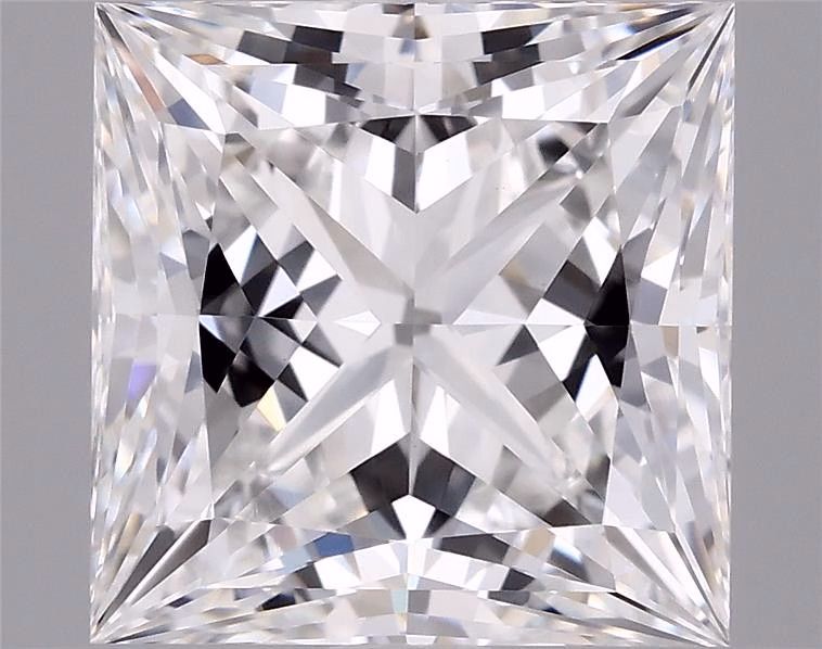 2.97 ct. princess Lab Grown Diamond front image