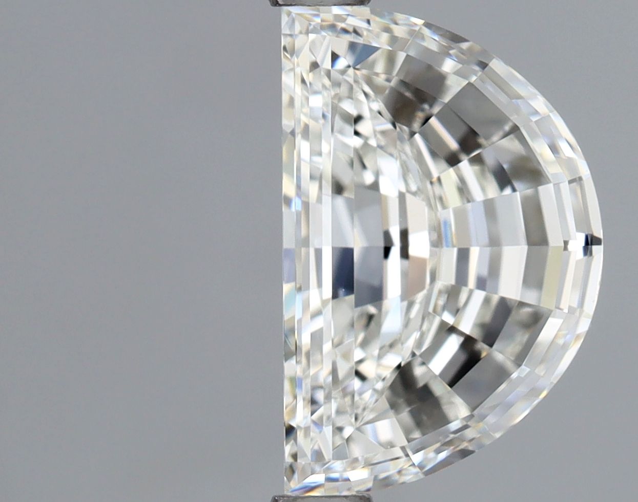 2 ct Half moon Diamond
