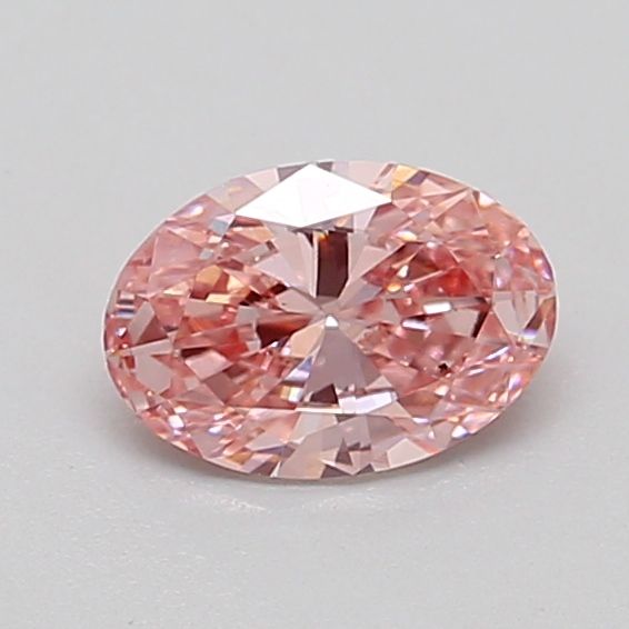 0.56 CT Fancy Intense Pink OVAL
