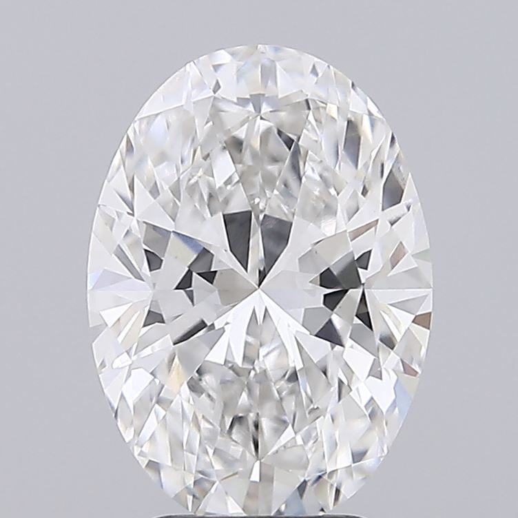 3.53 ct. oval Lab Grown Diamond front image