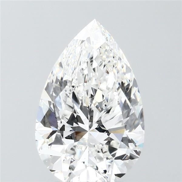 3.01 ct. pear Lab Grown Diamond front image