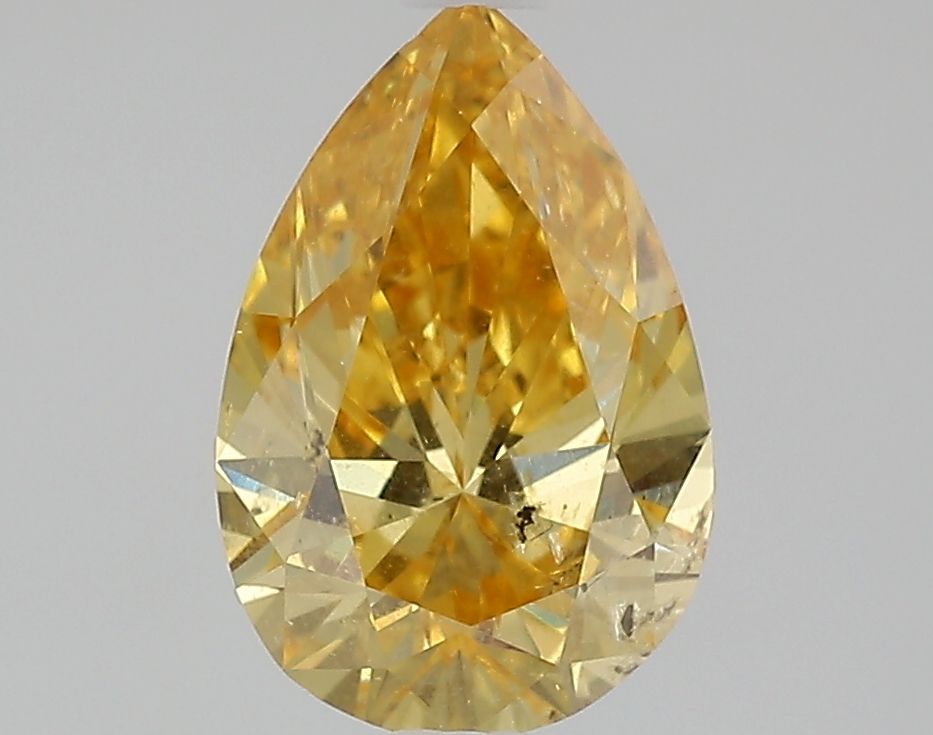 Diament 1.19 ct Fancy Intense Orange Yellow/I1